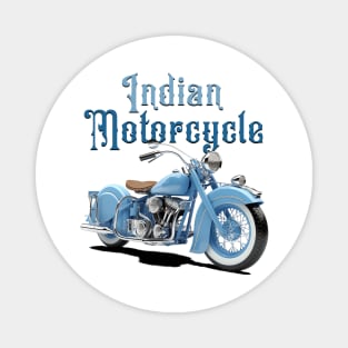 Indian Motorcycle with Words Magnet